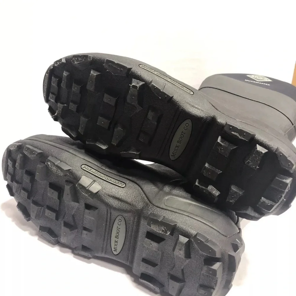 Muck Men’s Muckmaster Tall Black Waterproof Boots, Size 14M